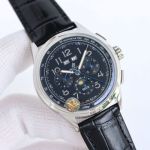 GF Factory Breitling 42MM Calfs Leather Watch Strap B25 Movement Dark Blue Watch